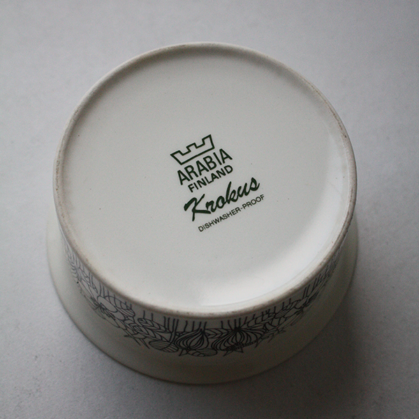 Krokus（クロッカス）モノクロシュガーボウル イメージ画像2