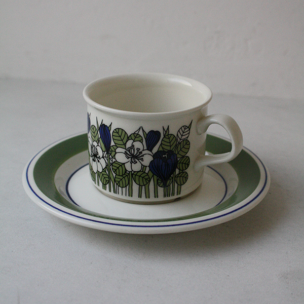 Krokus（クロッカス）カラーコーヒーカップ＆ソーサー イメージ画像1