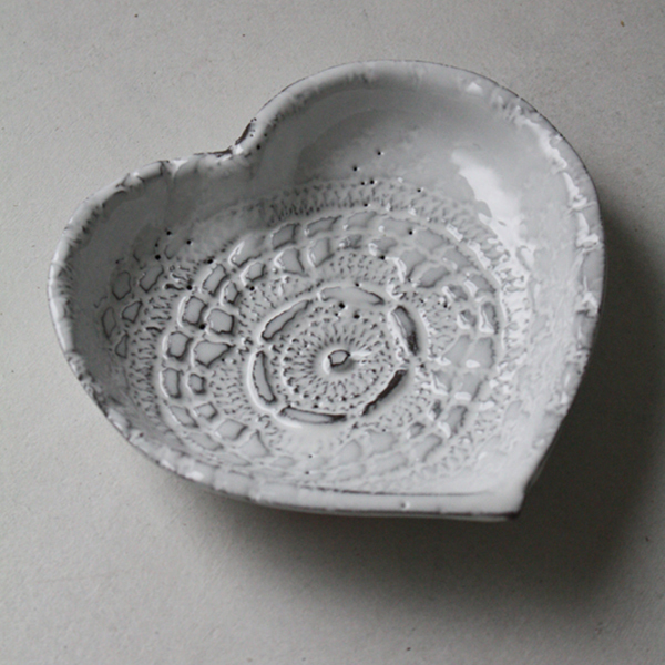 【Dentelle】ハートスモールディッシュ イメージ画像1