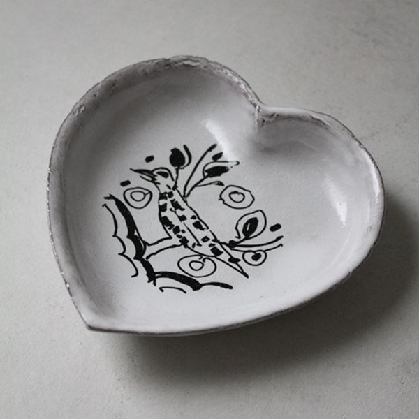 【Pierre Carron】バードハート小皿 イメージ画像2