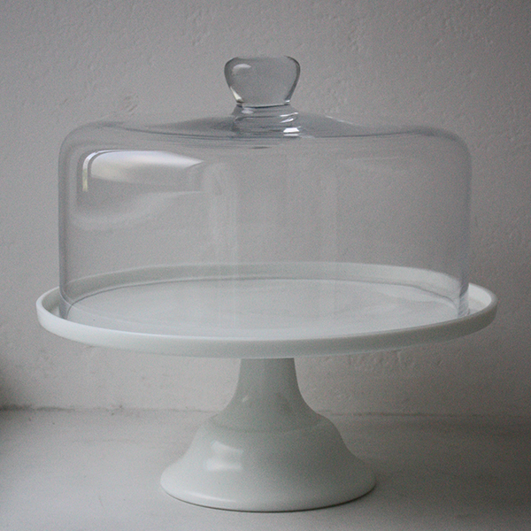 ガラスカバーL&足付きプレート イメージ画像1