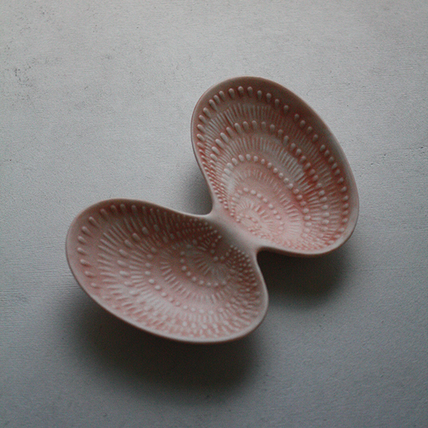 シェルプレート【アサコ】ピンクのイメージ画像