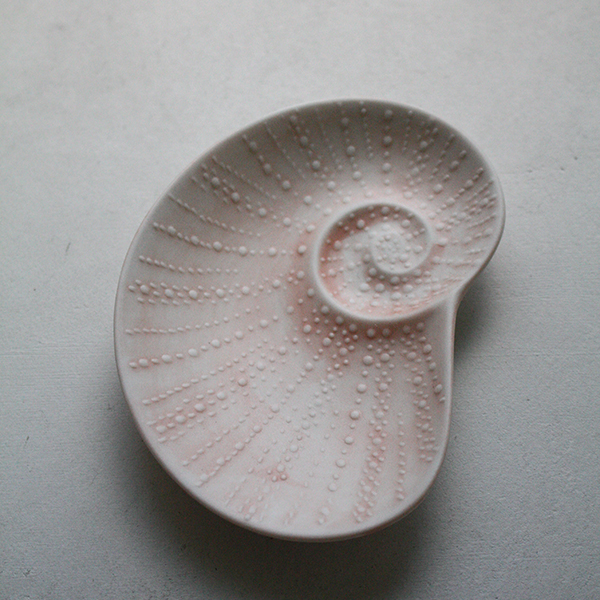 シェルプレート【アオイ】ピンク イメージ画像2