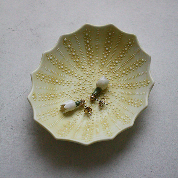 シェルプレート【フジコ】イエロー イメージ画像1