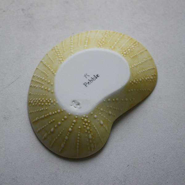 シェルプレート【アオイ】イエロー イメージ画像3