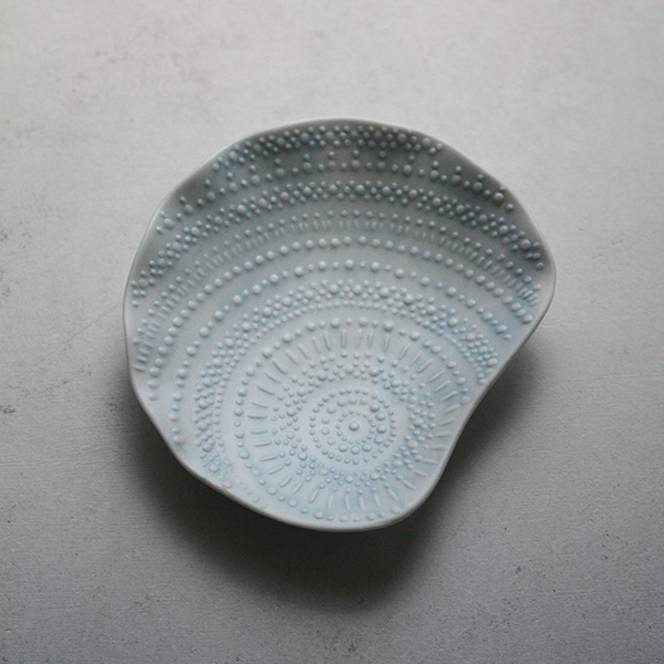 シェルプレート【シャコ】ブルーのイメージ画像