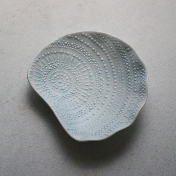 シェルプレート【シャコ】ブルー イメージ画像2