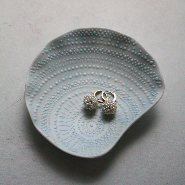 シェルプレート【シャコ】ブルー イメージ画像1