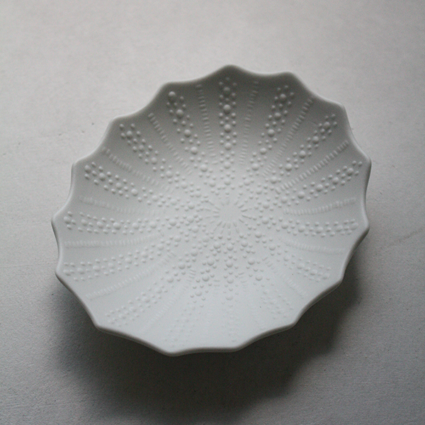 シェルプレート【フジコ】ホワイトのイメージ画像