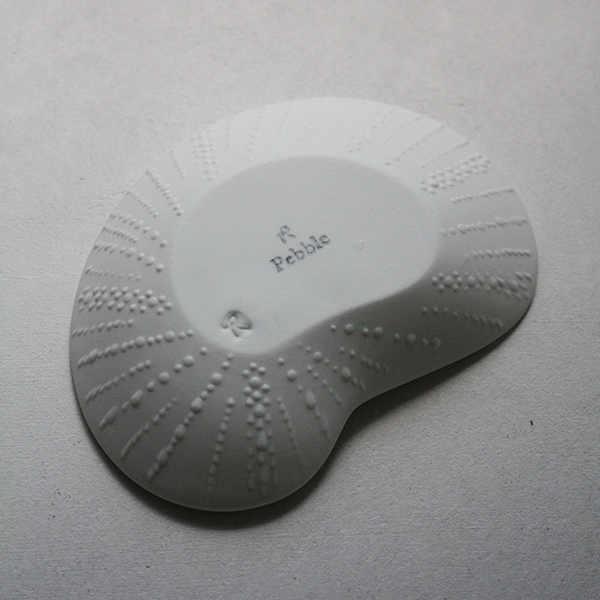 シェルプレート【アオイ】ホワイト イメージ画像3