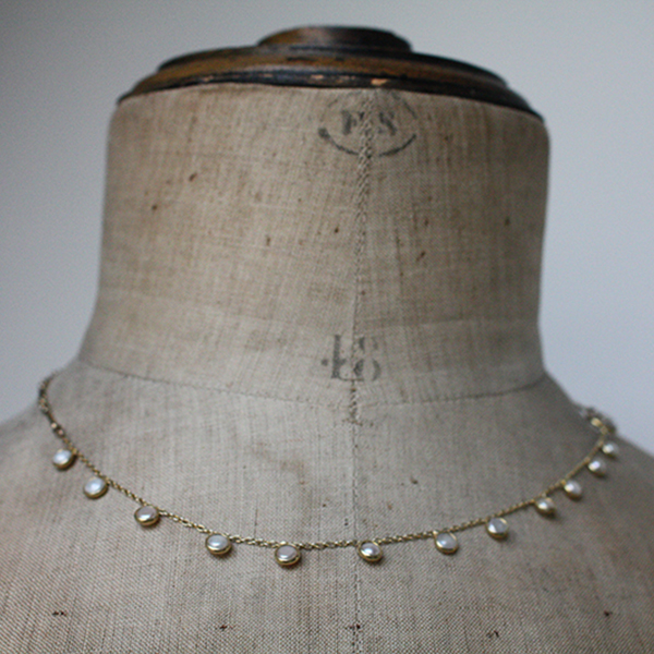 淡水パールチェーンネックレス イメージ画像1