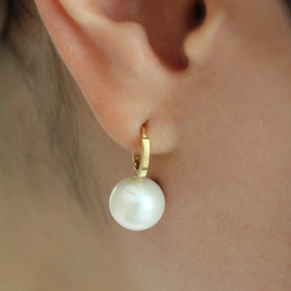 一粒パールピアス イメージ画像2