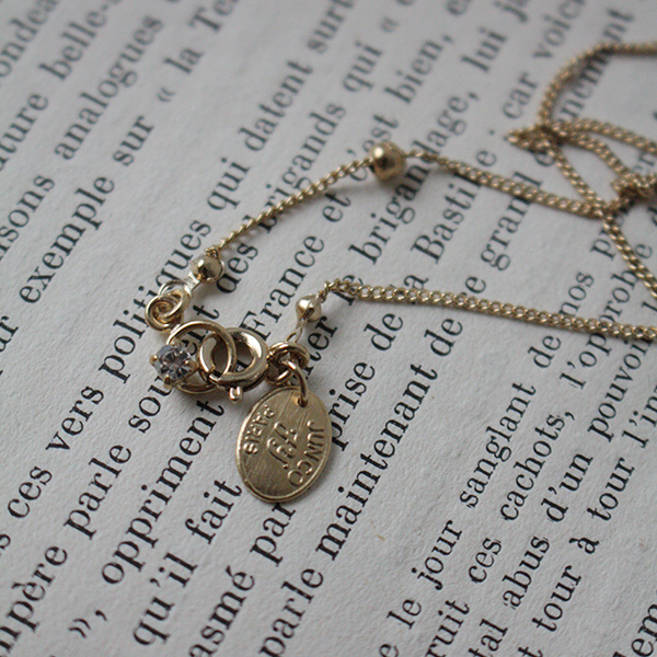 デイジーヴィンテージガラスネックレス イメージ画像3