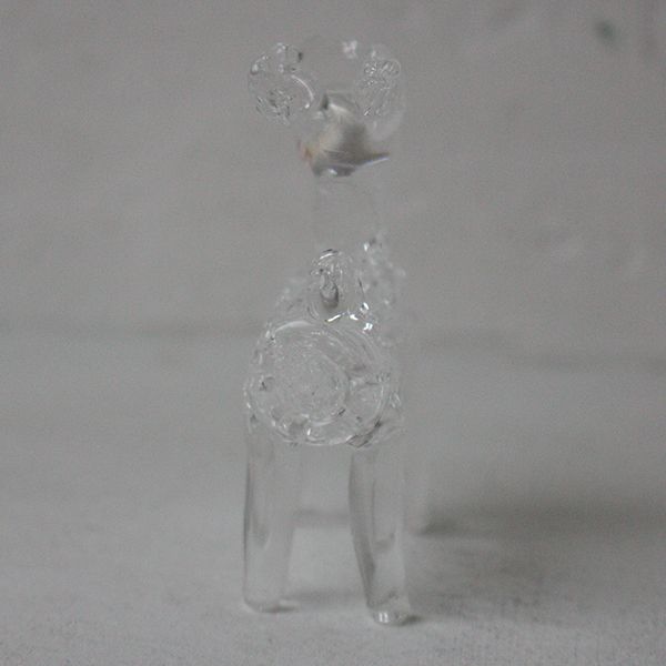 ガラス　ミニトナカイオーナメント イメージ画像3