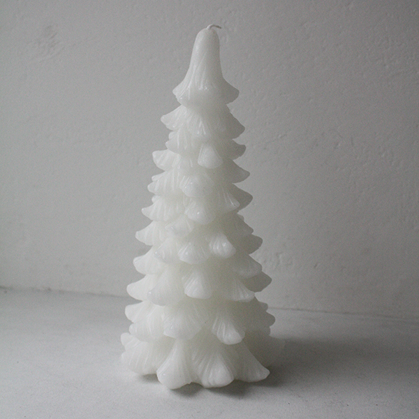 ホワイトツリーキャンドル【L】 イメージ画像1