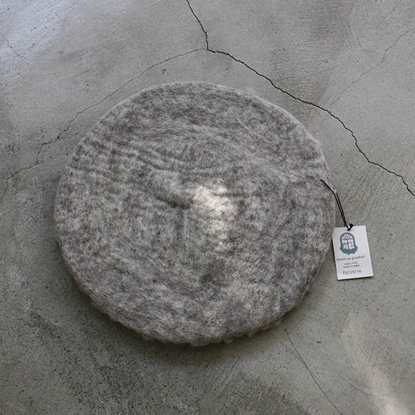 羊毛チェアマット【グレー】 イメージ画像3