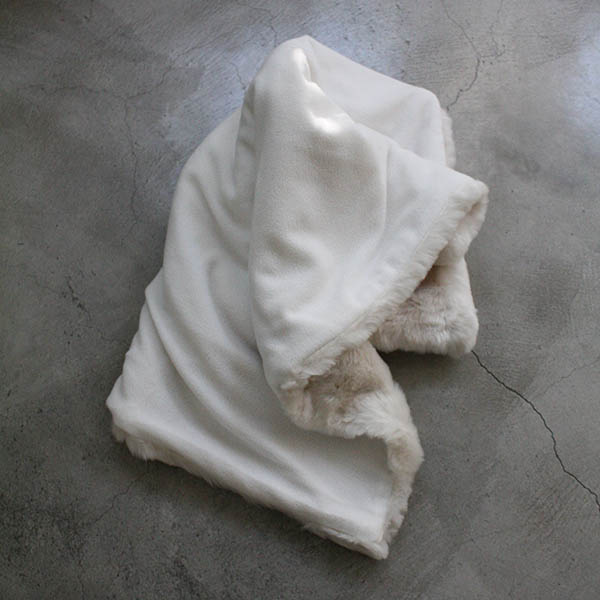 フェイクファー  ベビーブランケット イメージ画像2