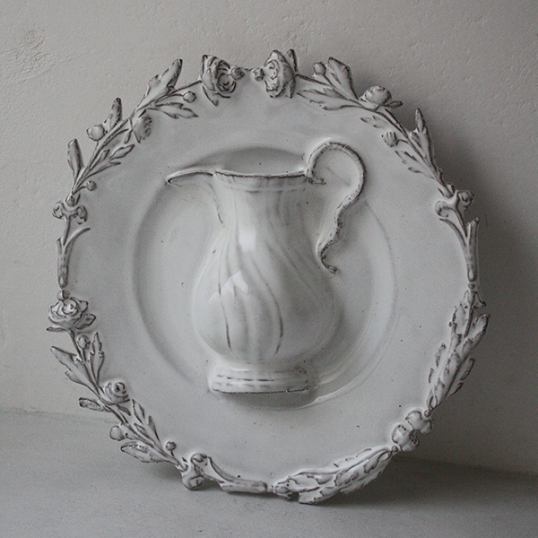 ローズ　ピッチャー飾り皿のイメージ画像