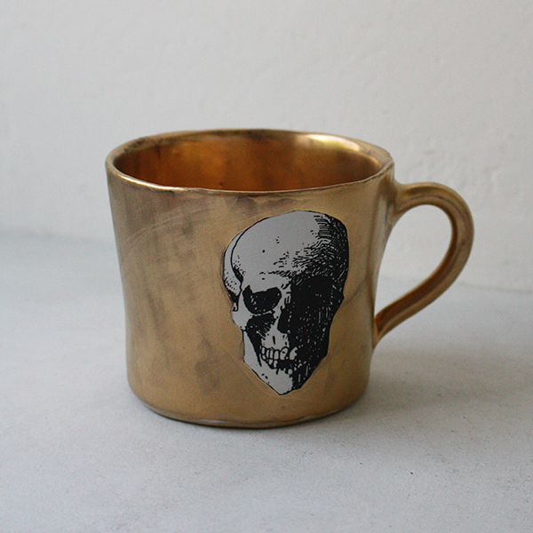 ALICE medium coffee cup 'de Luxe' スカル イメージ画像1