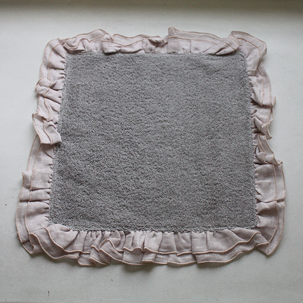 BORGO DELLE TOVAGLIE　フリルハンドタオル【stone/tulle】 イメージ画像4