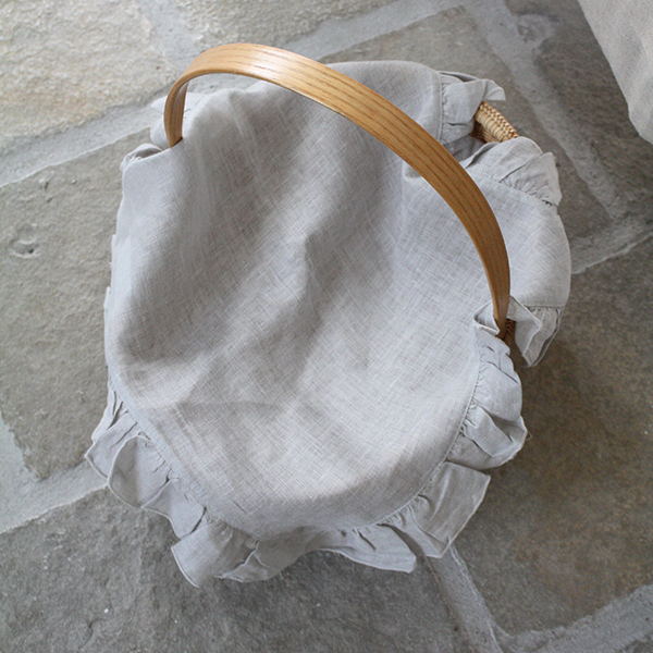 BORGO DELLE TOVAGLIE　フリルナプキン 【stone】 イメージ画像1