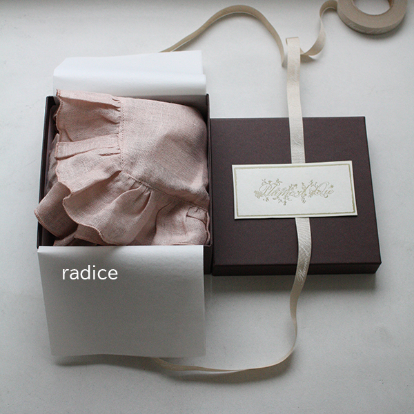 ギフトBOX入 BORGO DELLE TOVAGLIE　フリルナプキン イメージ画像1