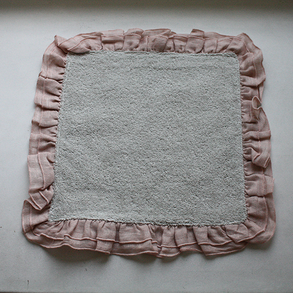 BORGO DELLE TOVAGLIE　フリルハンドタオル【mastic/radice】 イメージ画像4