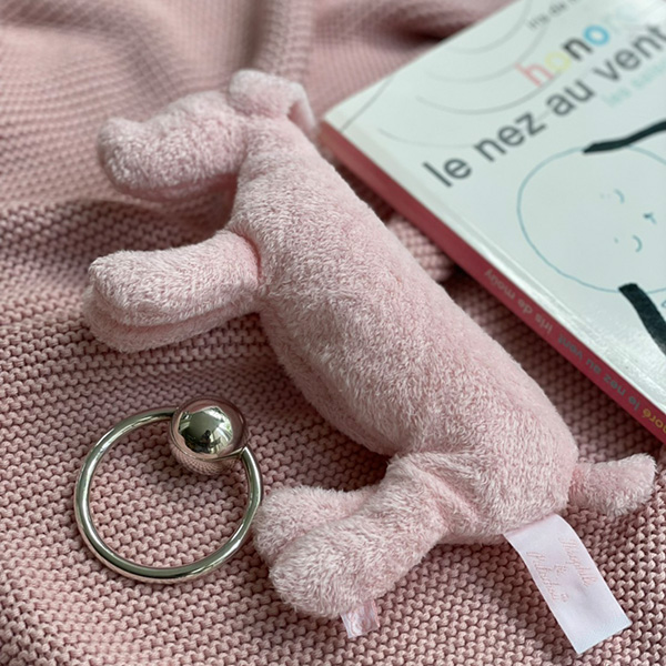 【テオフィル エ パタシュー】ソフトドッグ（ピンク） イメージ画像1