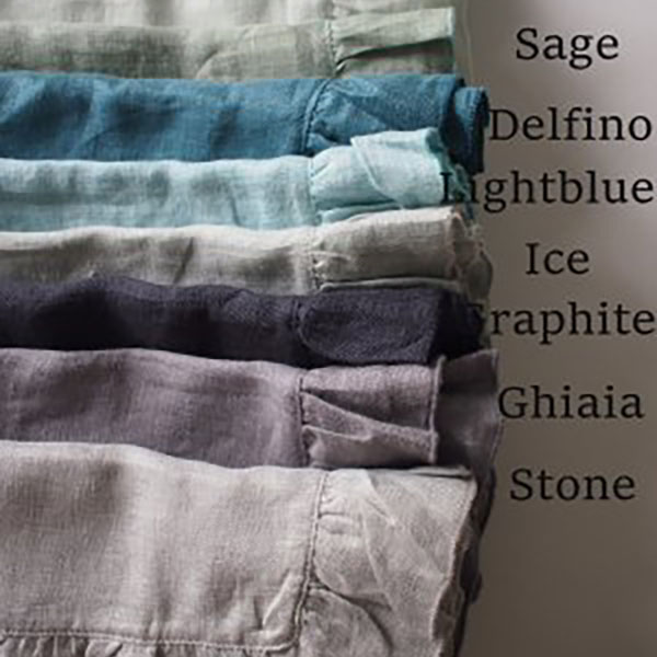 BORGO DELLE TOVAGLIE　フリルナプキン 【ice】 イメージ画像3