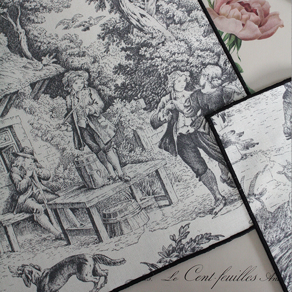 プレイスマット'FILO TDJ'【black】 イメージ画像2