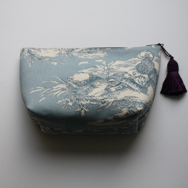 トワルドジュイポーチ【ブルー】 イメージ画像1