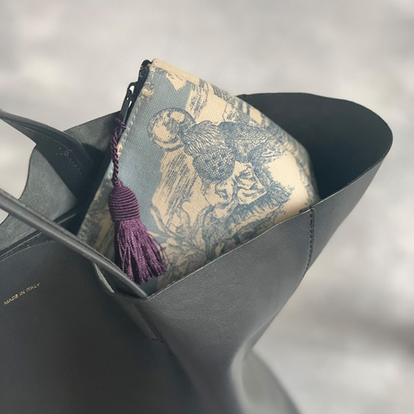 トワルドジュイポーチ【ブルー】 イメージ画像5