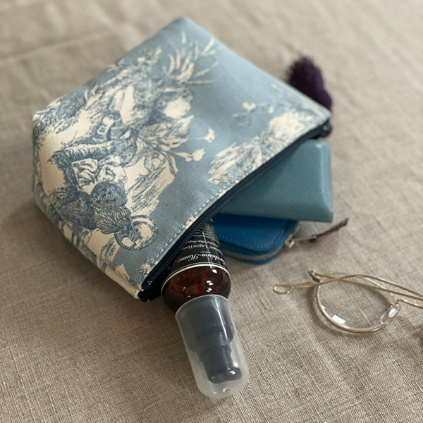 トワルドジュイポーチ【ブルー】