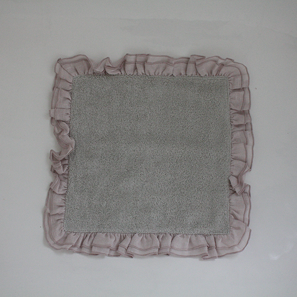 BORGO DELLE TOVAGLIE フリルハンドタオル【mastic/tulle】 イメージ画像5