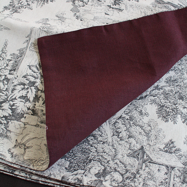 BORGO DELLE TOVAGLIE ナプキン【nero/pruno】 イメージ画像6