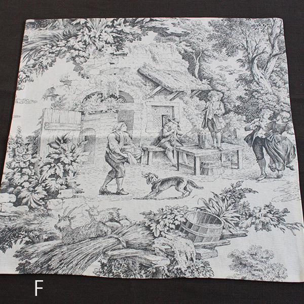 BORGO DELLE TOVAGLIE ナプキン【nero/pruno】 イメージ画像7