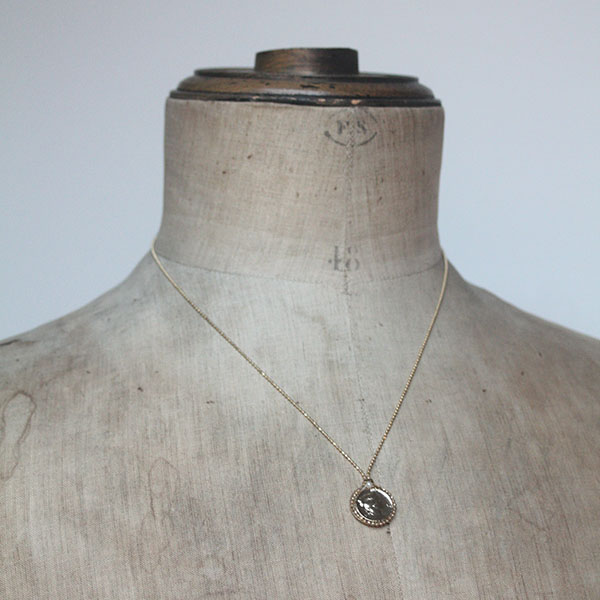 ヴィンテージメダルネックレス イメージ画像3