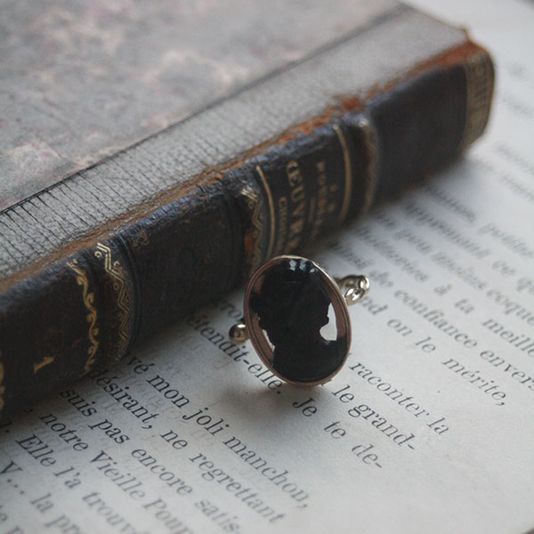 ブラックカメオリング イメージ画像4