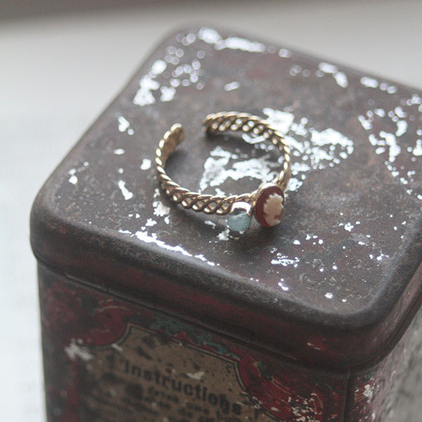 カメオ＆ストーンリング イメージ画像2