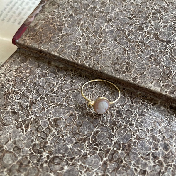 カメオリング【pink】 イメージ画像2