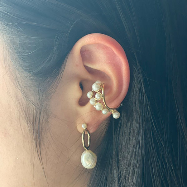 バロックパールピアス イメージ画像3