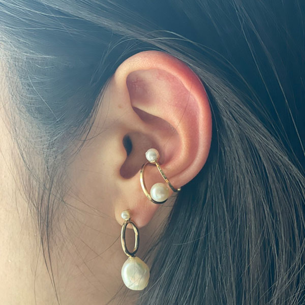 バロックパールピアス イメージ画像4