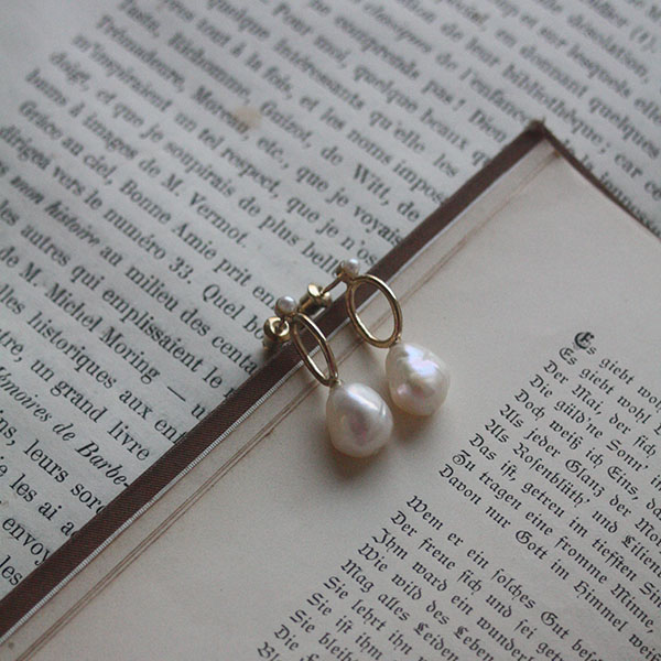 バロックパールピアス イメージ画像1