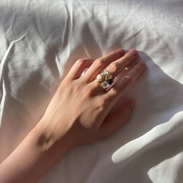 カメオ＆ストーンリング イメージ画像3