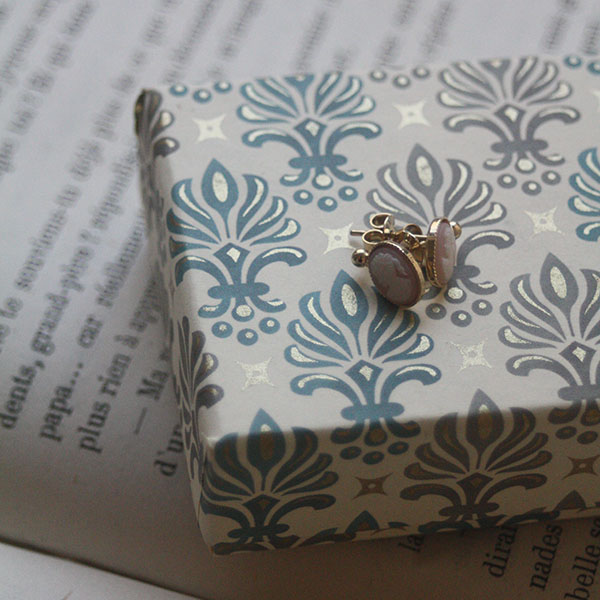 カメオピアス【pink】 イメージ画像2