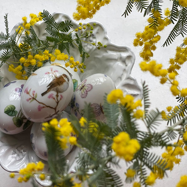 【Pivoine】足付プレート18