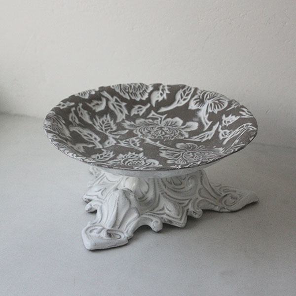 【Pivoine】足付きプレート イメージ画像1