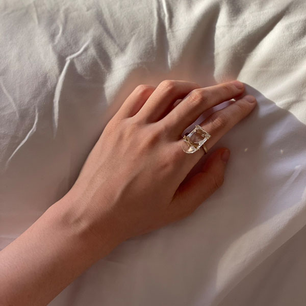 ヴィンテージガラスリングB イメージ画像4