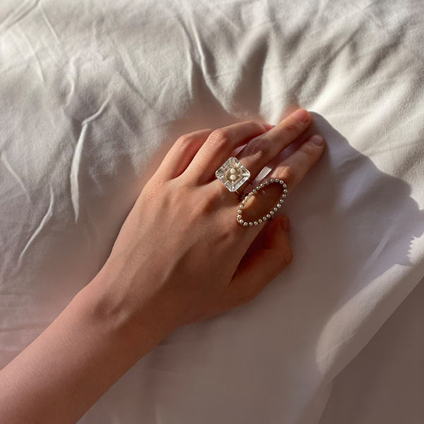 パールオーバルリング イメージ画像4