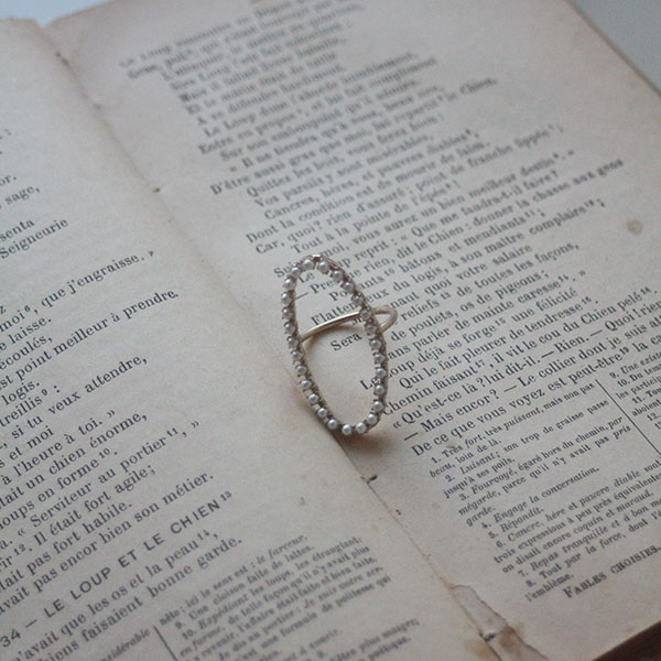 パールオーバルリング イメージ画像1